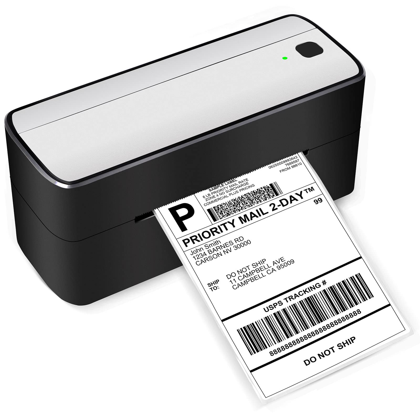 Thermal Label Printer, Shipping Label Printer 4x6, Commercial Direct  Desktop Label Printer for Small Busines, Compatible with , ,  Shopify