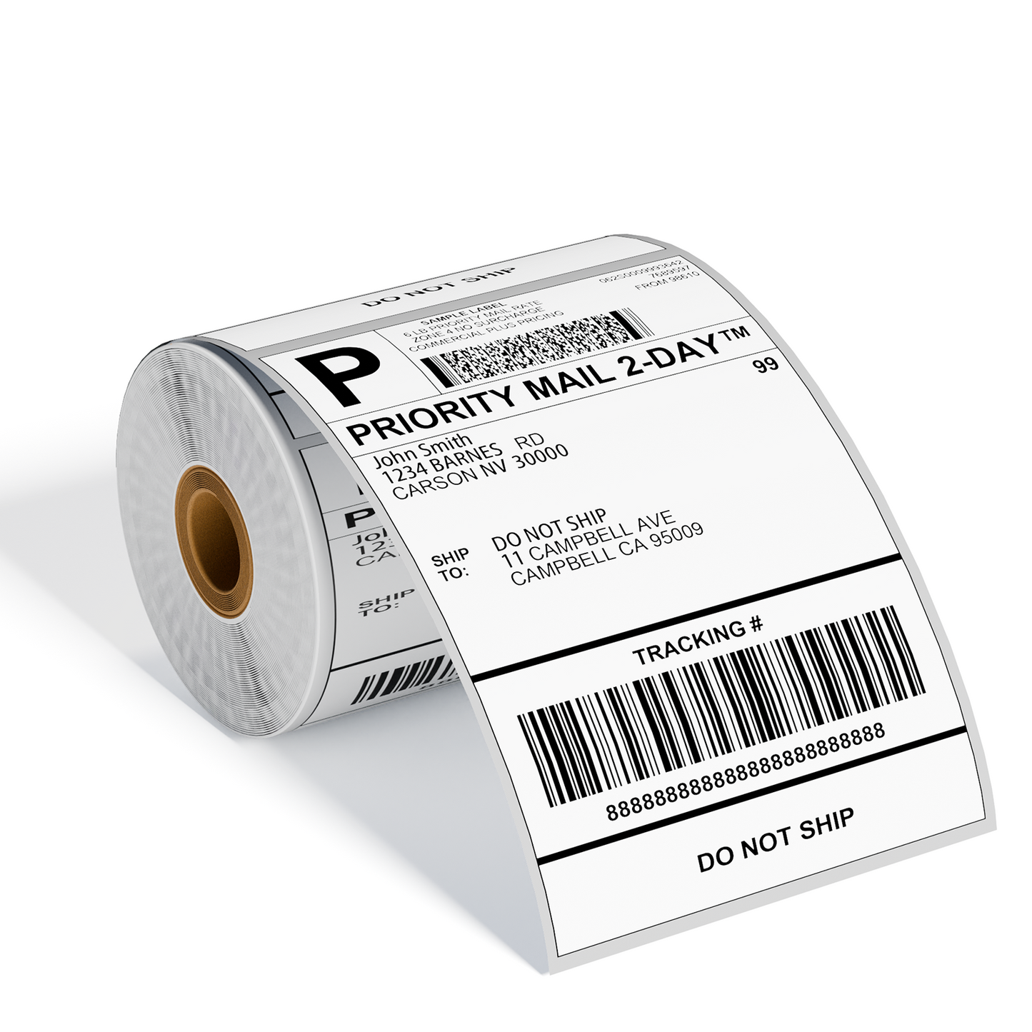 4x6 Thermal Labels, Pack of 250 4x6 Roll Shipping Labels, Compatible with JADENS, ASprink, Phomemo, Rollo, Zebra, Omezizy and Other Thermal Printers